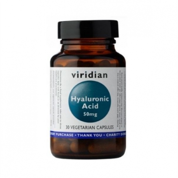 Viridian Kwas Hialuronowy 50 mg 30 kapsułek