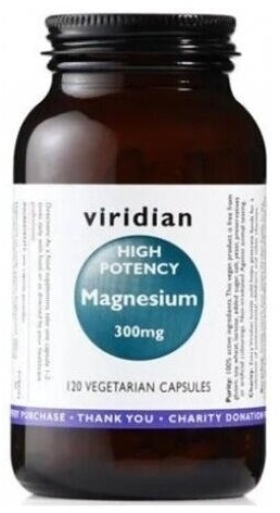 Viridian Magnez 300 mg 120 kapsułek