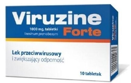 Viruzine Forte tabl. 1 g 10 tabl.