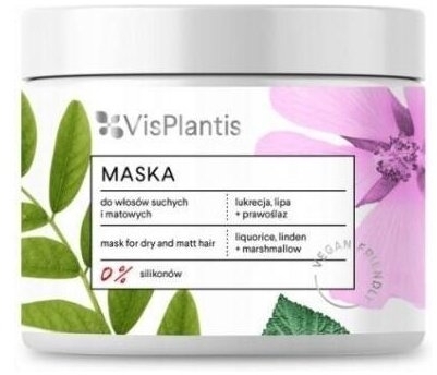 Vis Plantis maska do włosów lukrecja, lipa i prawoślaz 300ml