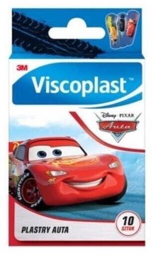 Viscoplast Plastry Auta Zestaw z Opatrunkiem 10szt.