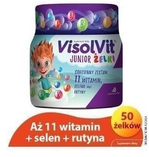 VisolVit Junior żelki 50 sztuk