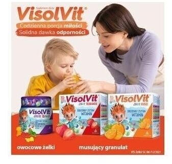 VisolVit Junior żelki 50 sztuk