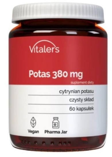 Vitaler's Potas 380 mg 60 kapsułek