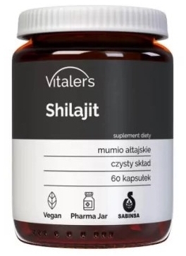 Vitaler's Shilajit 400 mg 60 kapsułek