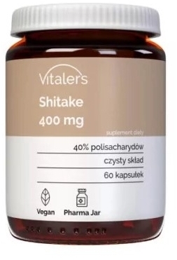 Vitaler's Shitake 400 mg 60 kapsułek