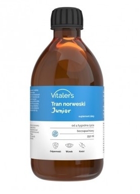 Vitaler's Tran norweski Junior 250 ml