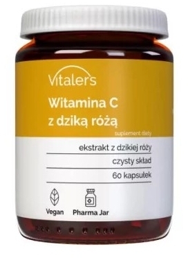 Vitaler's Witamina C z dziką różą 60 kapsułek