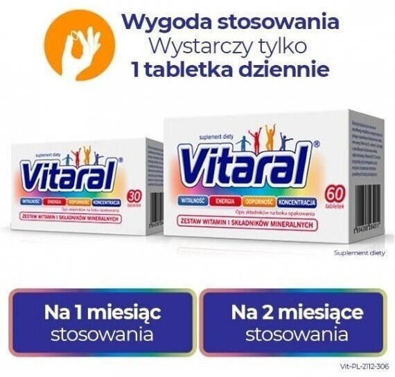 Vitaral 30 tabletek