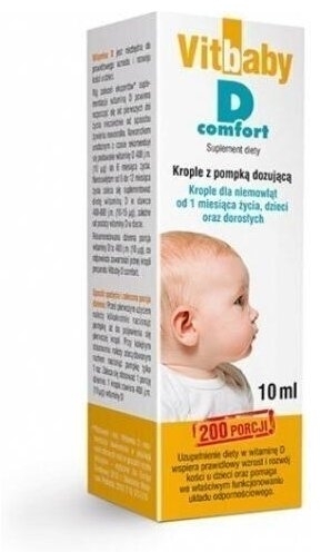 Vitbaby D Comfort krople 400 j.m. 10 ml