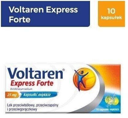 Voltaren Express Forte 10 kapsułek