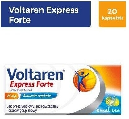 Voltaren Express Forte 20 kapsułek