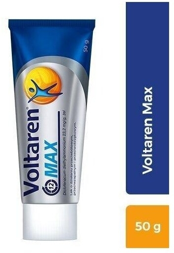 Voltaren MAX żel 0,0232 g/g 50 g (tuba)