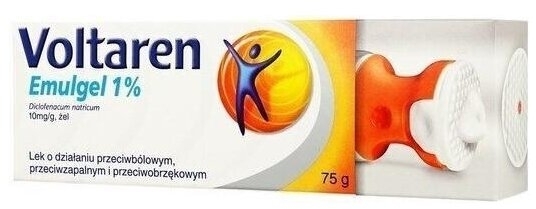 Voltaren emulgel 1% żel 75 g