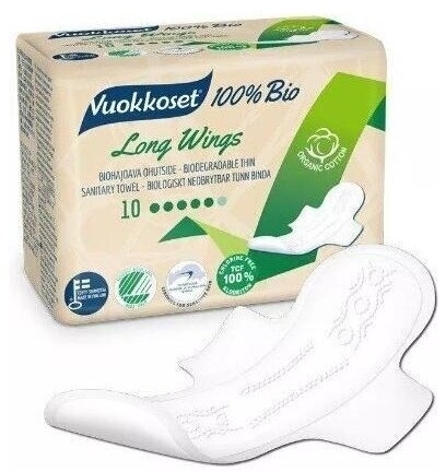 Vuokkoset Podpaski Long Wings 10 sztuk