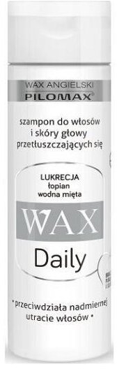 WAX Daily Szampon codzienny do włosów przetłuszczających się 200 ml