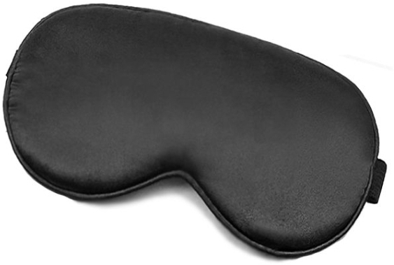 WAYA Extra Soft Eye Mask Black 1 sztuka