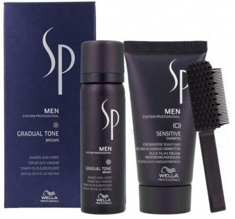 WELLA SP MEN Gradual Tone Brown odsiwiacz zestaw 60+30ml