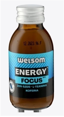 WELSOM Energy Focus napój 100 ml