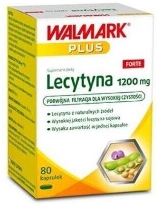 Walmark Plus Lecytyna Forte 1200 mg 80 kapsułek
