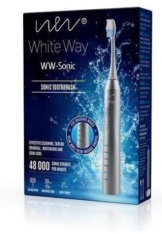 White Way WW-Sonic Szczoteczka soniczna srebrna