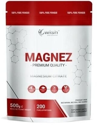 Wish Cytrynian magnezu proszek 500 g