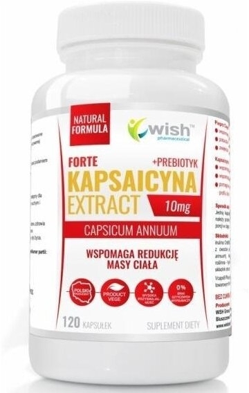 Wish Kapsaicyna Extract Forte 120 kapsułek
