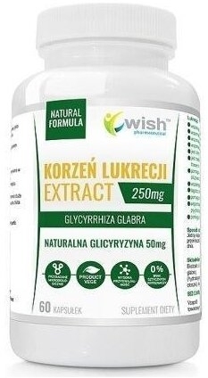Wish Korzeń Lukrecji Extract 60 kapsułek