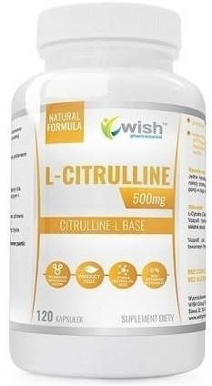 Wish L-Citrulline 500mg 120 kapsułek