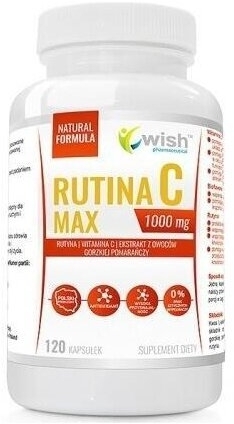 Wish Rutyna C Max 1000mg 120 kapsułek