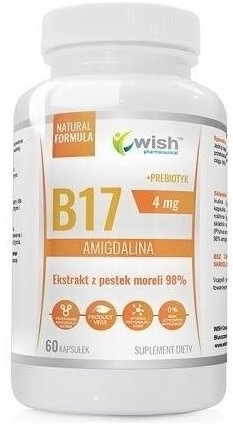 Wish Witamina B17 Amigdalina 60 kapsułek