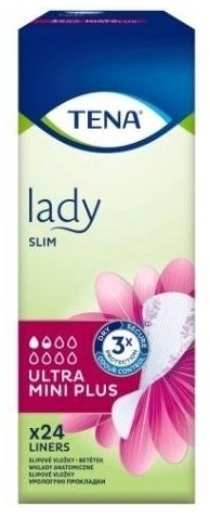 Wkładki Tena Lady Slim Ultra Mini Plus 24 sztuki