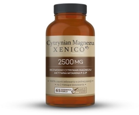 XENICO Cytrynian Magnezu proszek 165 g