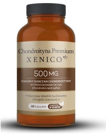 XENICO siarczan chondroityny 500mg 60 kapsułek