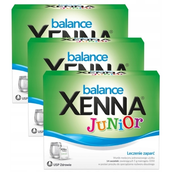 Xenna Balance Junior 14 saszetek Wielopak x3
