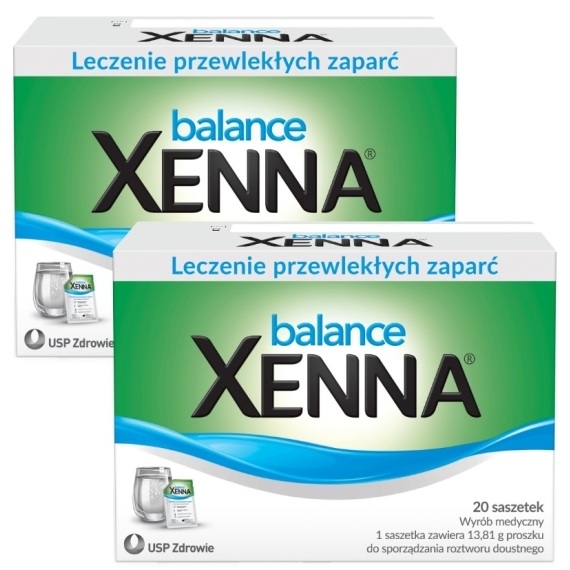 Xenna balance 20 saszetek Wielopak x2