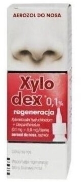 Xylodex 0,1% regeneracja aerozol do nosa