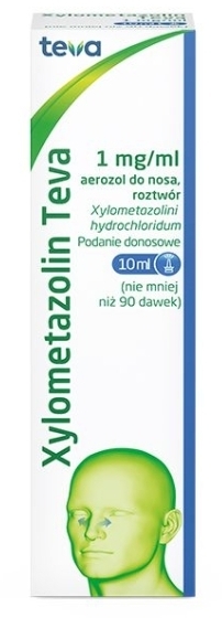 Xylometazolin Teva aerozol 1mg/ml (10ml)
