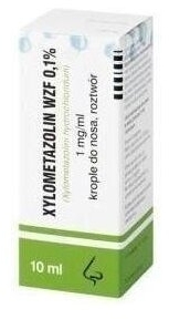Xylometazolin WZF 0.1% 10 ml