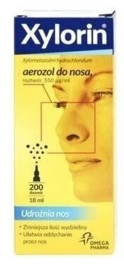 Xylorin aerozol do nosa 18 ml