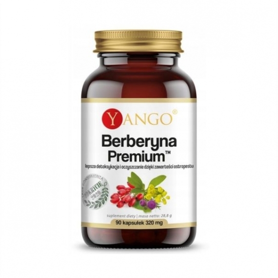 YANGO Berberyna Premium 320 mg 90 kapsułek