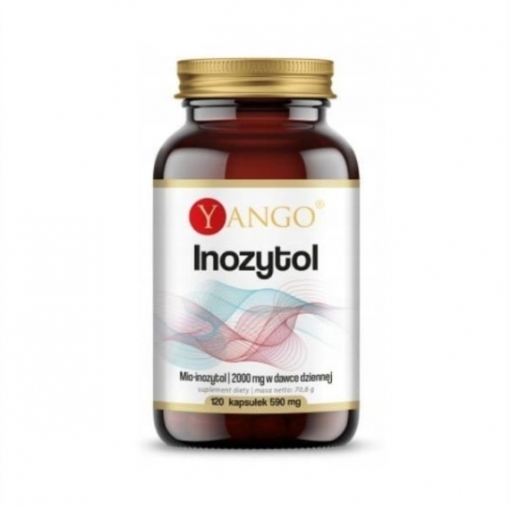 YANGO Inozytol 590 mg 120 kapsułek