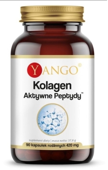 YANGO Kolagen Aktywne Peptydy nowa 90 kapsułek