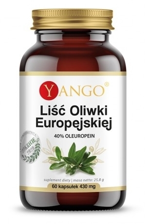 YANGO Liść Oliwki europejskiej 60 kapsulek