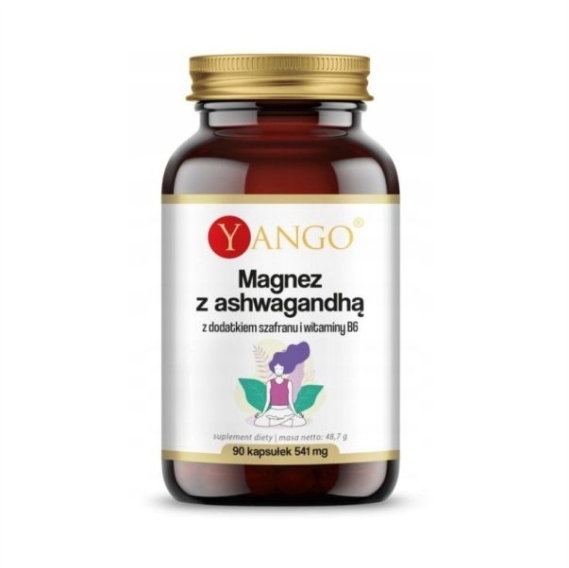 YANGO Magnez z Ashwagandhą 90 kapsułek
