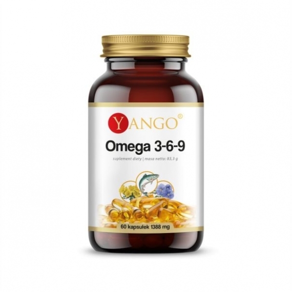YANGO Omega 3-6-9 60 kapsułek