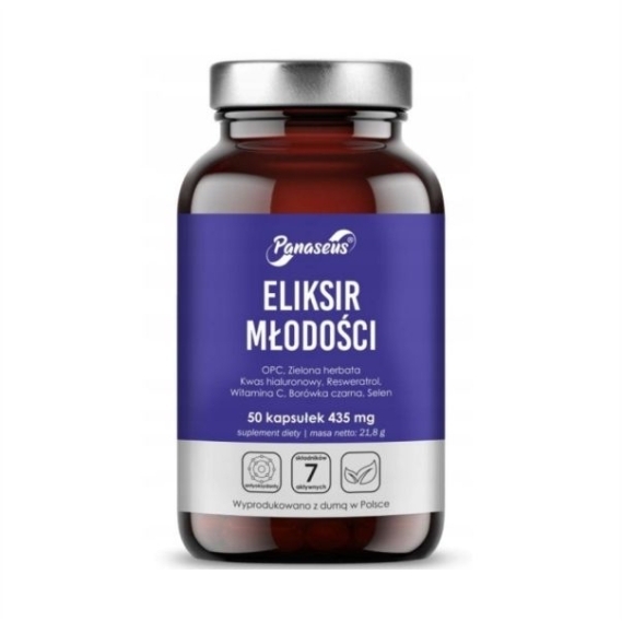 YANGO Panaseus Eliksir młodości 50 kapsułek