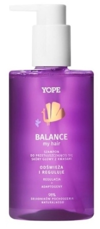 YOPE Szampon Balance włosy przetłuszczające 300 ml