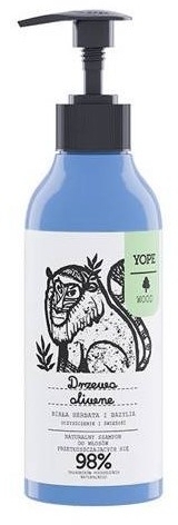 YOPE Szampon Drzewo Oliwne Biała Herbata i Bazylia 300 ml