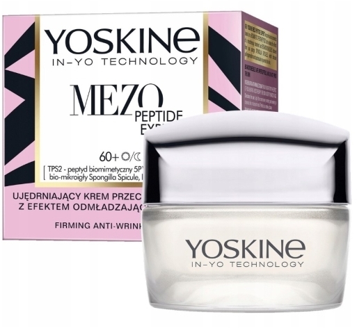 YOSKINE Mezo Peptide Expert Ujędrniejący krem przeciwzmarszczkowy 60+ na dzień i noc 50ml